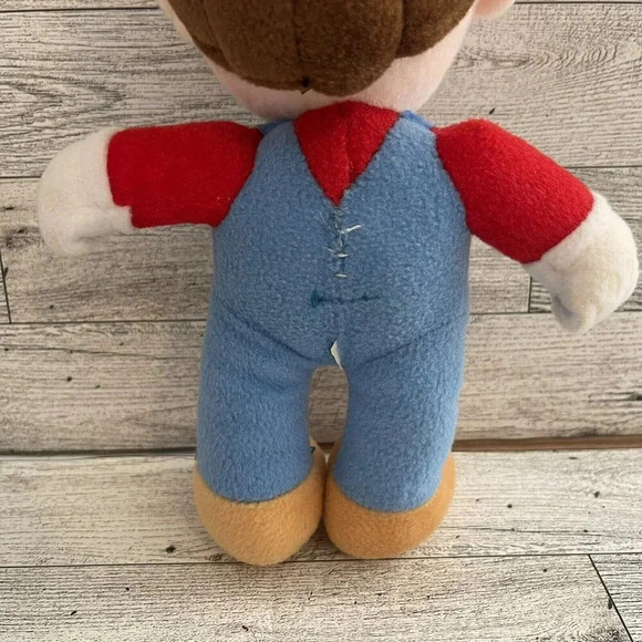Nintendo Super Mario 2018 Mario Stuffed Toy Plush 10” Red Blue - Picture 6 of 9
